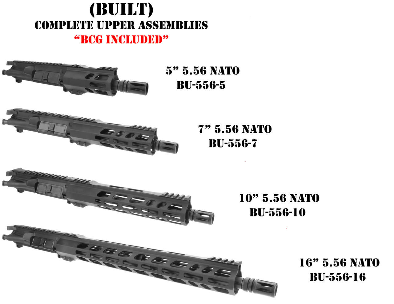 AR-15 Complete Uppers